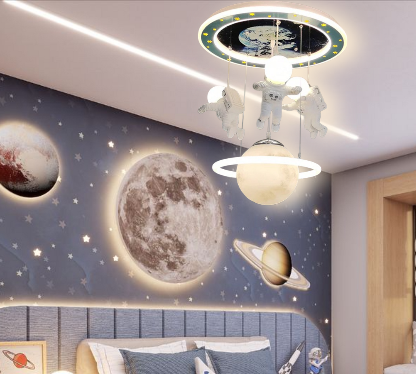 ASTRONAUT CHANDELIER