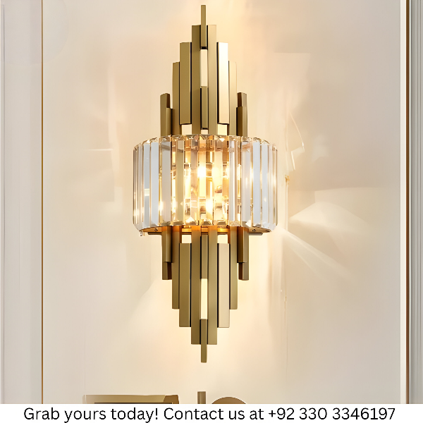 LUXURY CRYSTAL WALL LIGHT