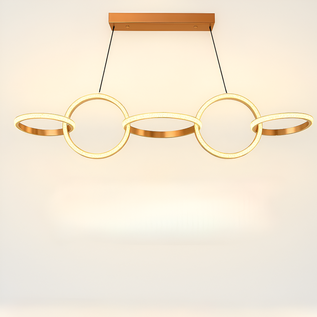Modern Golden Ring hanging light