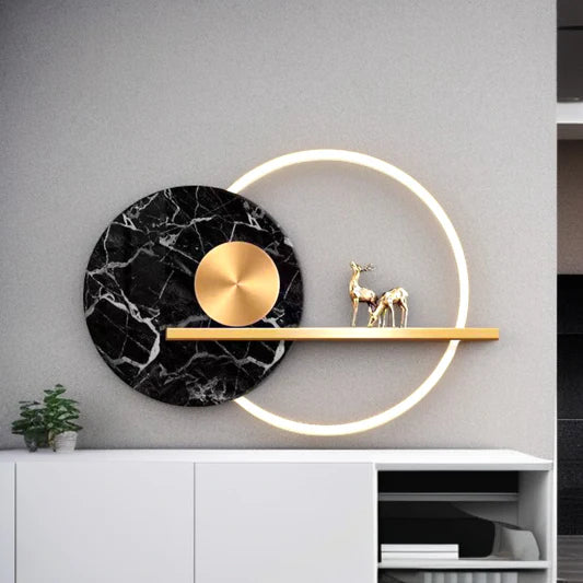 LUNA BLACK WALL LIHGT