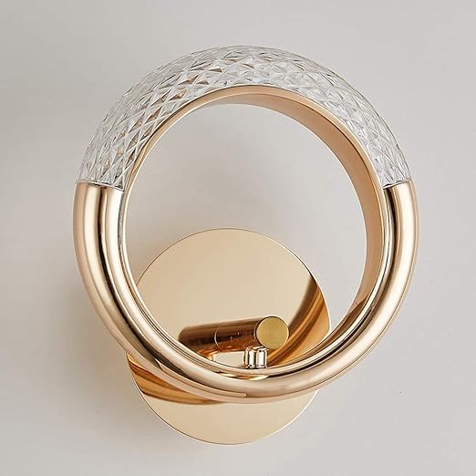 LED GOLDEN RING WALL LIGHT