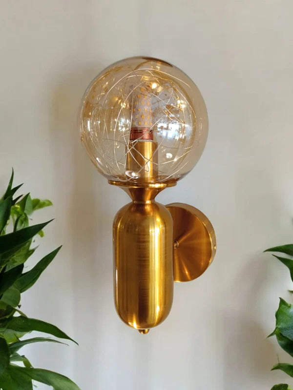 MODERN GLOBE WALL LIGHT