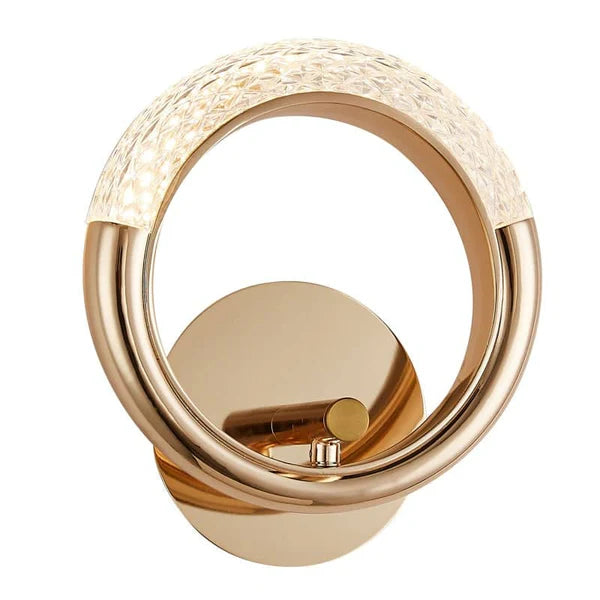 LED GOLDEN RING WALL LIGHT