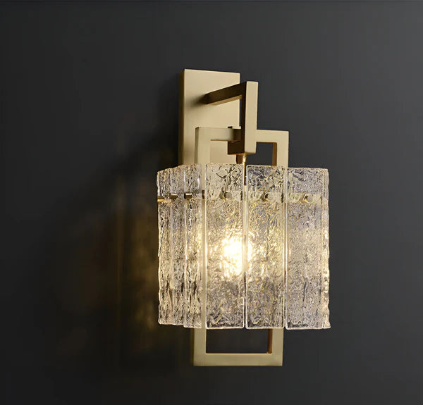 FROSTED GLEAM SCONCE