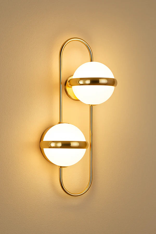 TWIN GLOW BEDSIDE WALL LIGHT