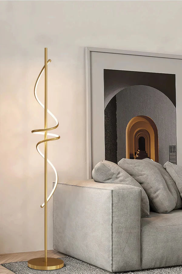 SPIRAL FLOOR LAMP