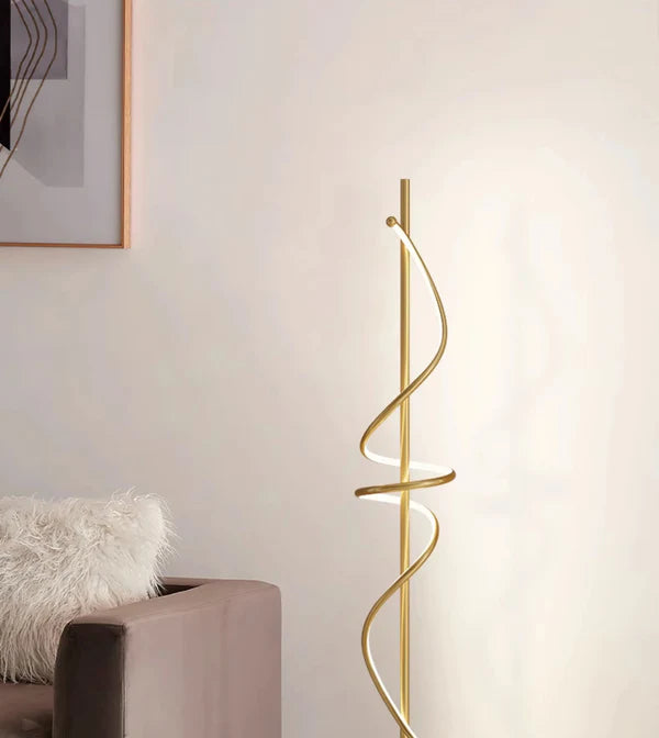 SPIRAL FLOOR LAMP