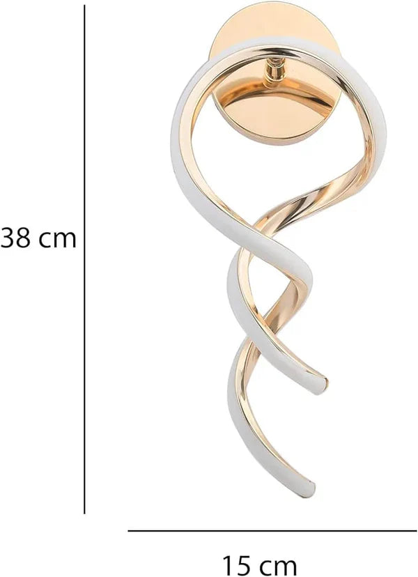 LED SPIRAL WALL LIGHT