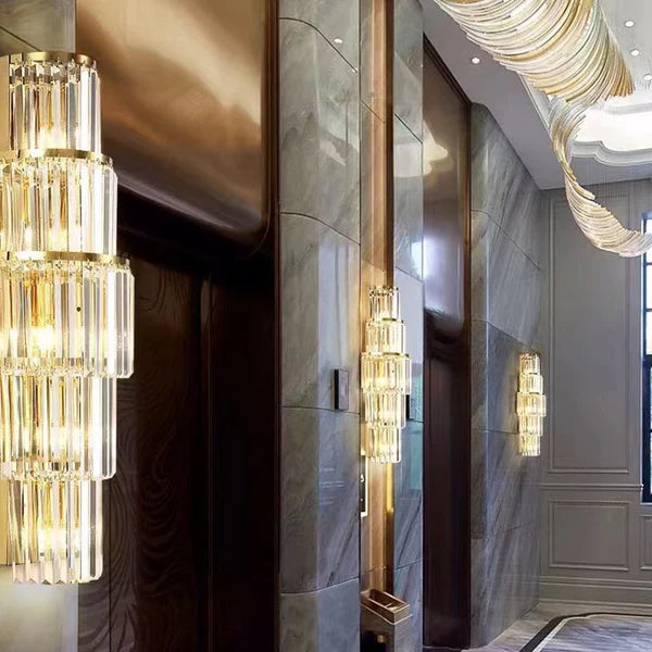 LUXURY ROYAL GOLDEN WALL LIGHT