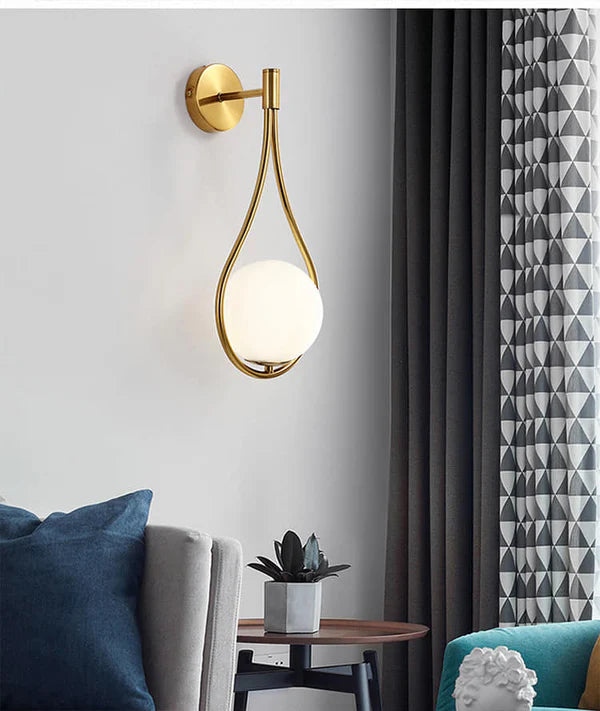 CRYSTAL GLOW WALL SCONCE