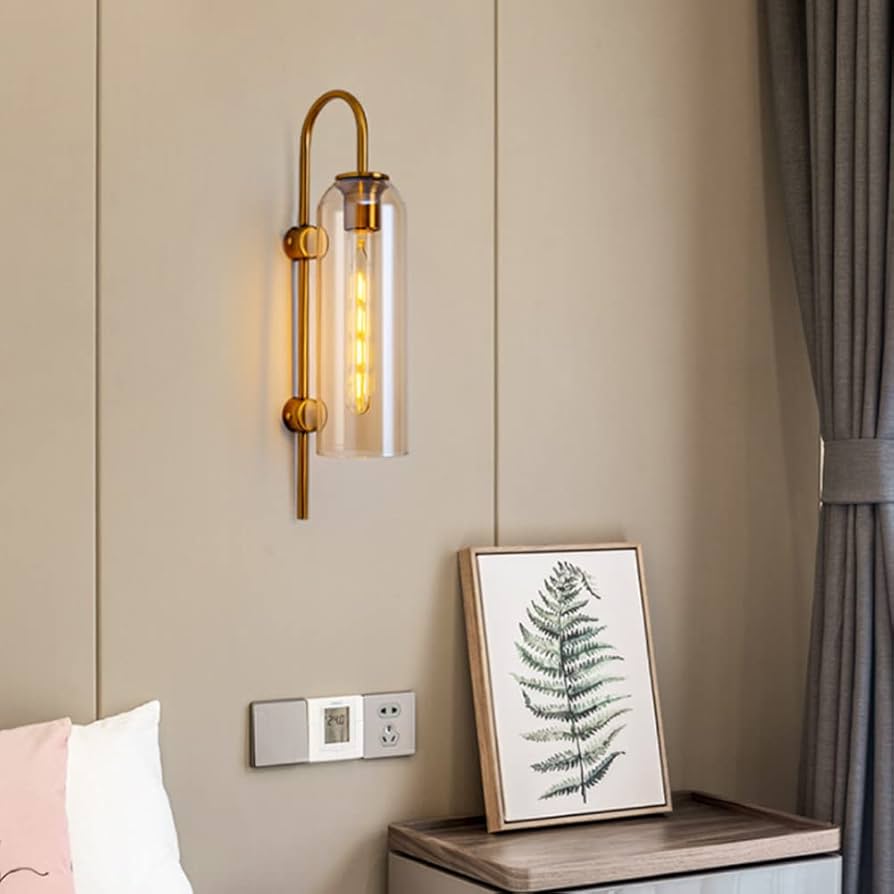 VINTAGE LINEAR GLASS WALLLIGHT