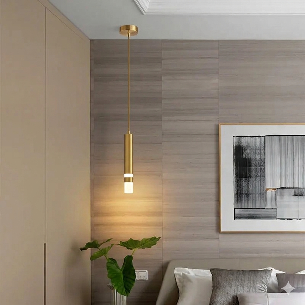 ACRYLIC LONG TUBE HANGING LIGHT