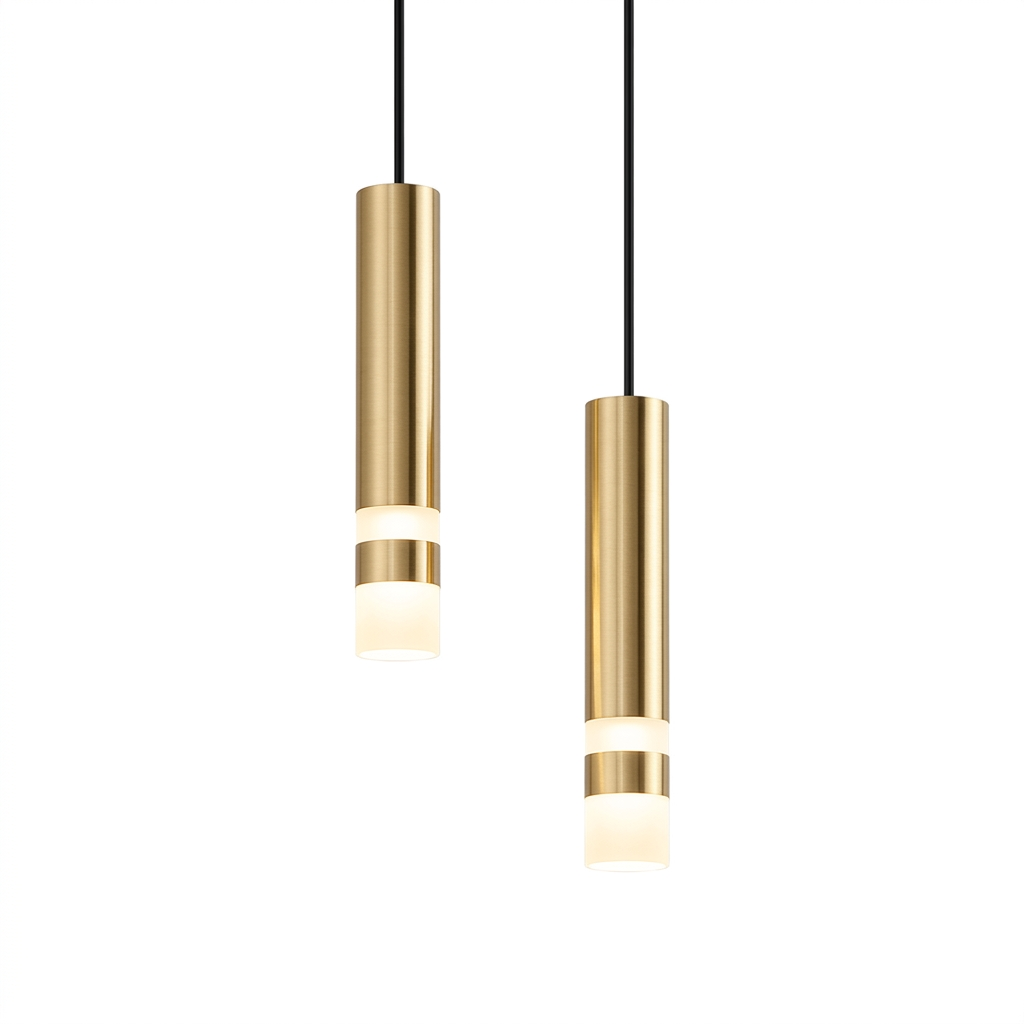 ACRYLIC LONG TUBE HANGING LIGHT