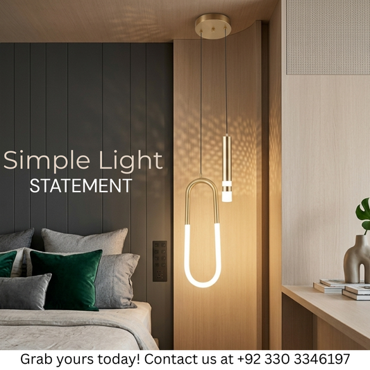 BEDSIDE LONG PENDANT LIGHT