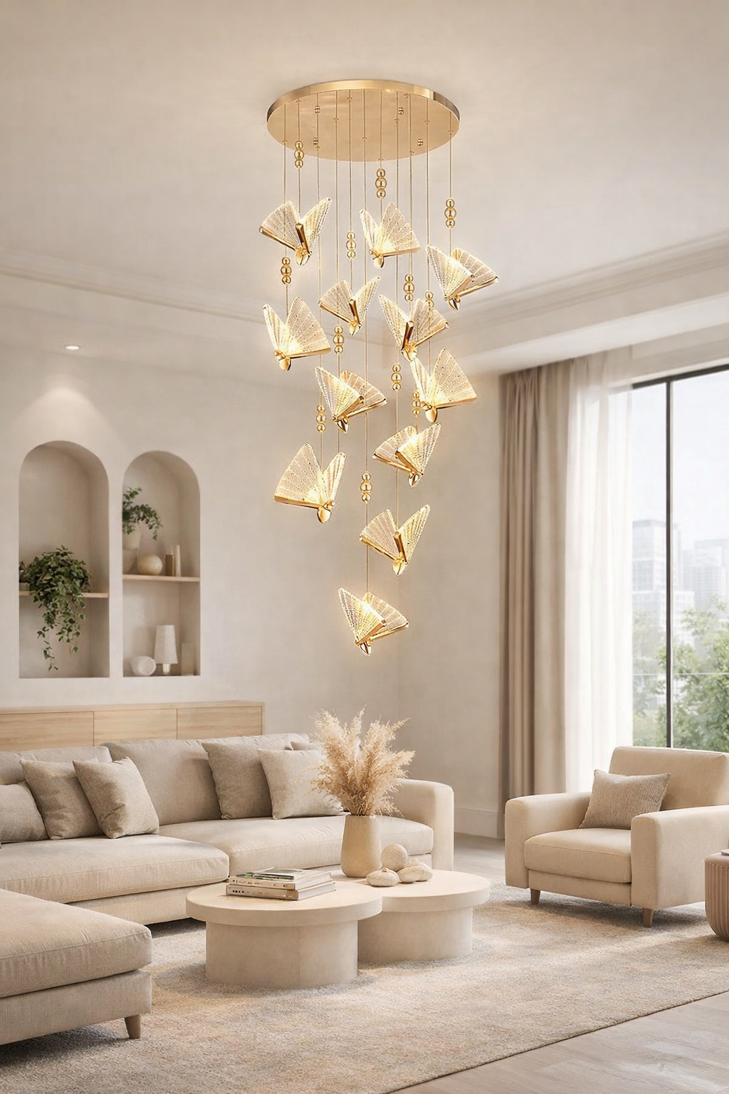 BUTTERFLY CHANDELIER