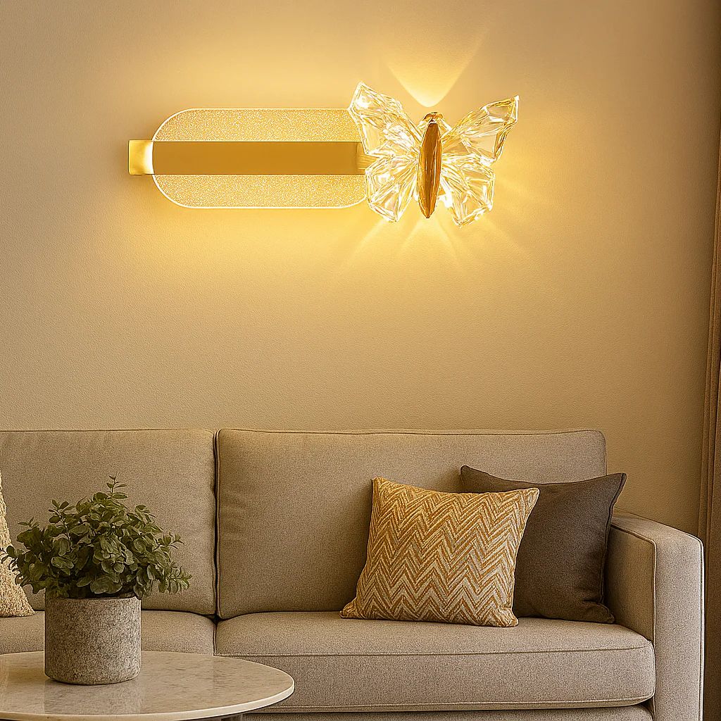 BUTTERFLY GLOW WALL LIGHT