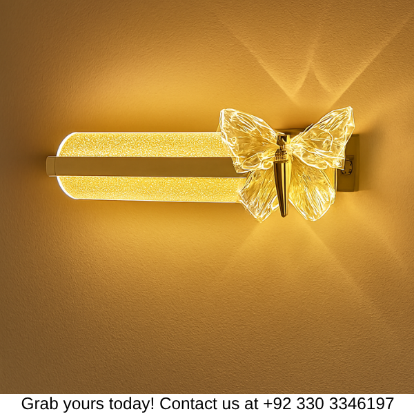 BUTTERFLY GLOW WALL LIGHT