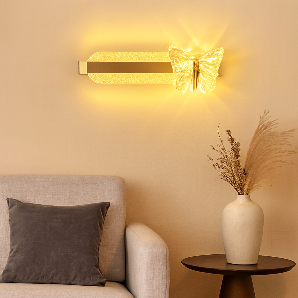 BUTTERFLY GLOW WALL LIGHT
