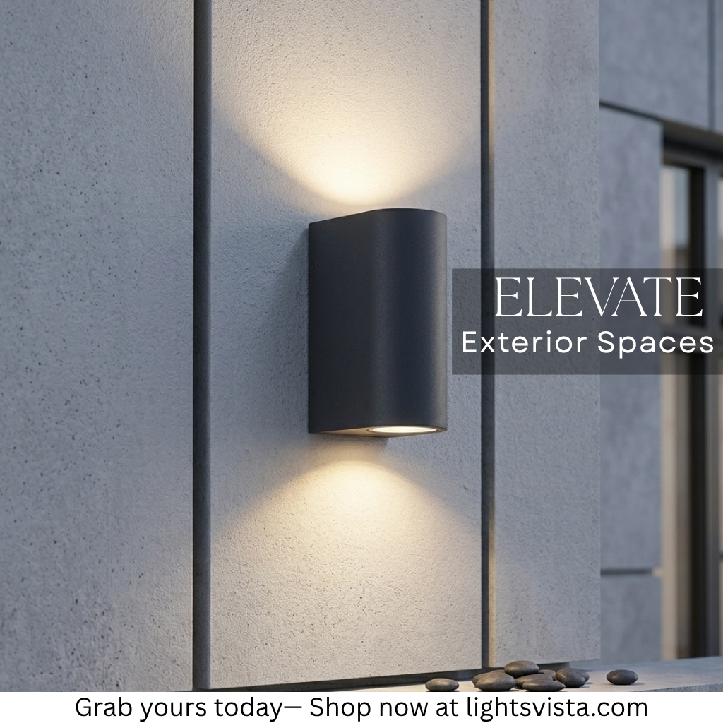 DOUBLE SIDE OUTDOOR WALL LIGHT