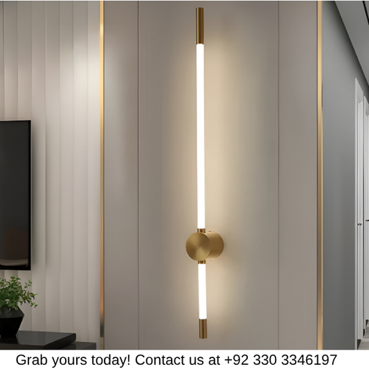 LONG GLASS WALL LIGHT