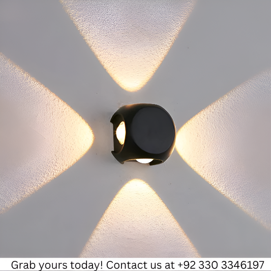 CROSSCUBE OUTDOOR WALL LIGHT