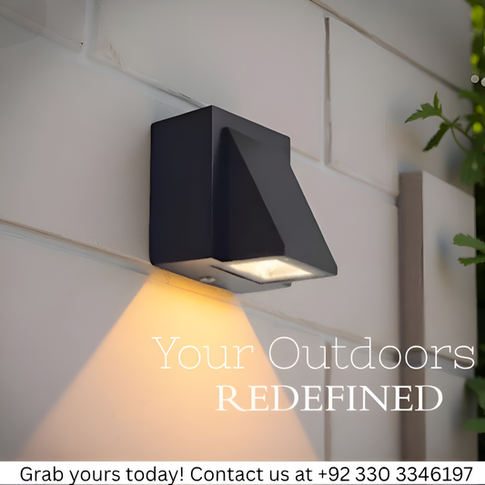 SINGLE SIDED 3W LED OUTDOOR WALL LAMP
