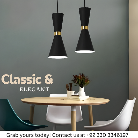 NORDIC GLOW BLACK PENDANT