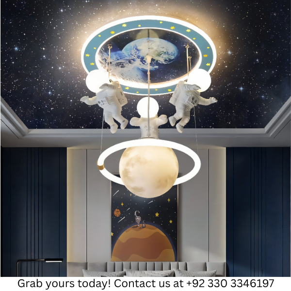ASTRONAUT CHANDELIER