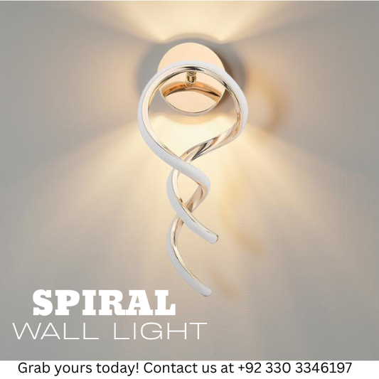 LED SPIRAL WALL LIGHT