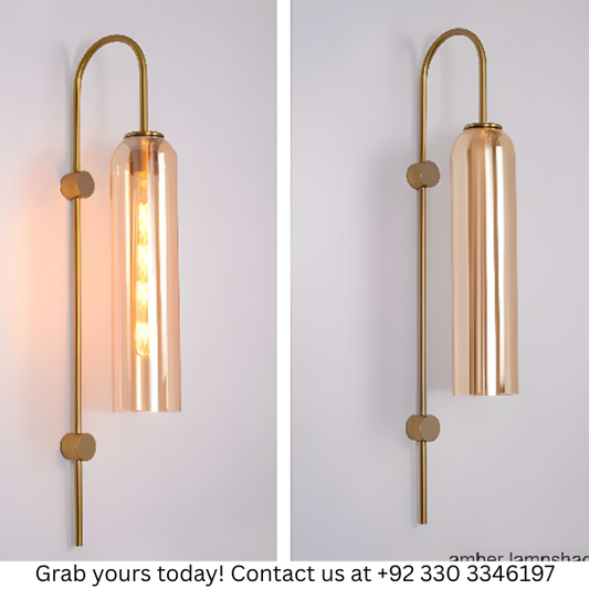 VINTAGE LINEAR GLASS WALLLIGHT