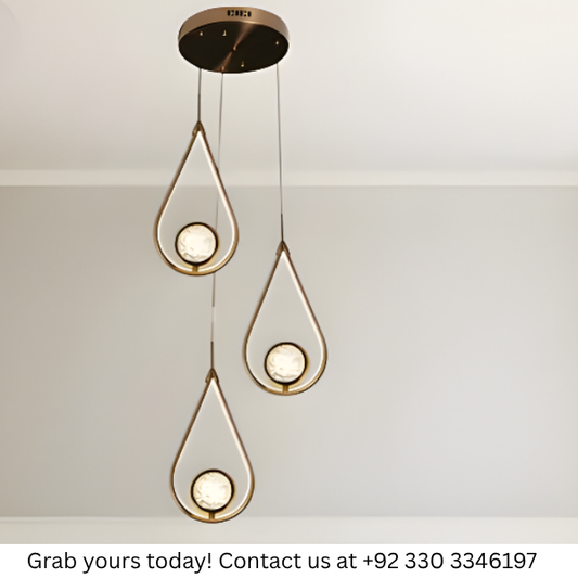 LED WATER DROP PENDANT LIGHT