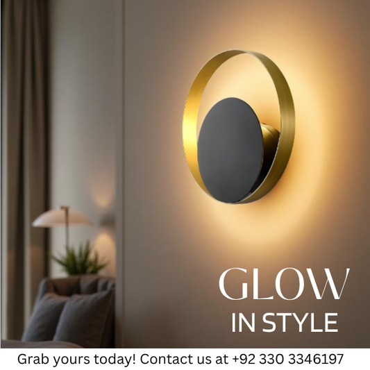 GOLD LED WALL LAMP