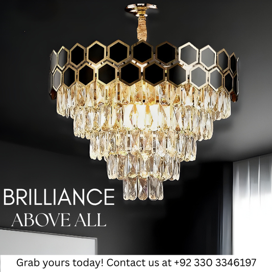 LUXURY  CRYSTAL CHANDELIER