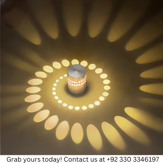 SPIRAL RECESSED CEILING/WALL LIGHT