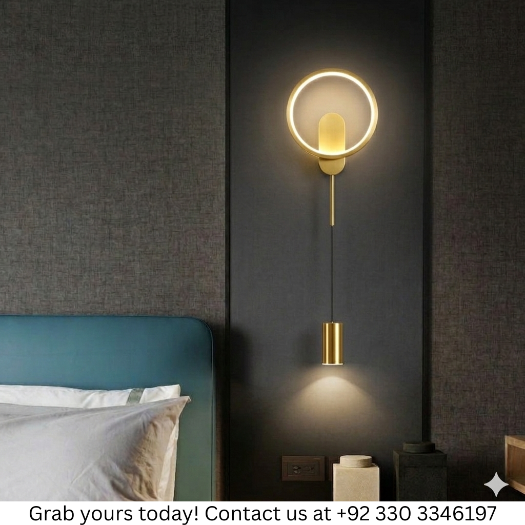 MODERN BEDSIDE WALL LAMP