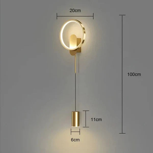 MODERN BEDSIDE WALL LAMP