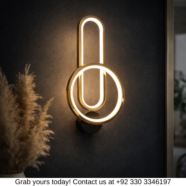 MODERN ROUND WALL LIGHT - WALL LAMP