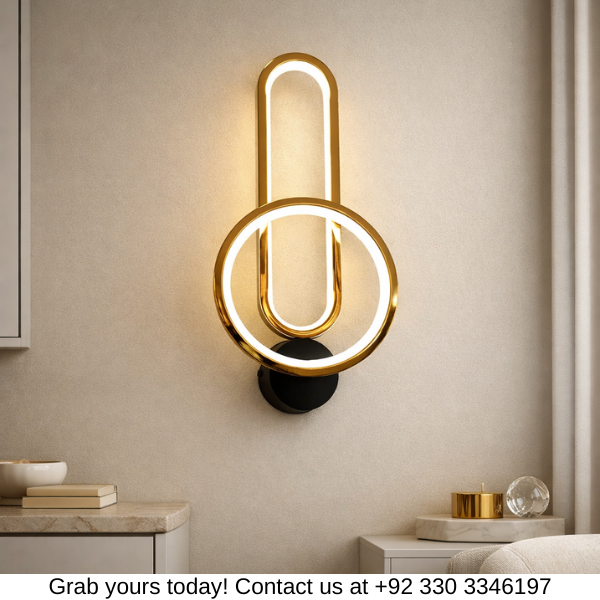 MODERN ROUND WALL LIGHT - WALL LAMP