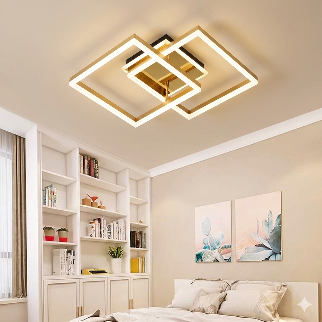 MODERN SQUARE CEILING LIGHT