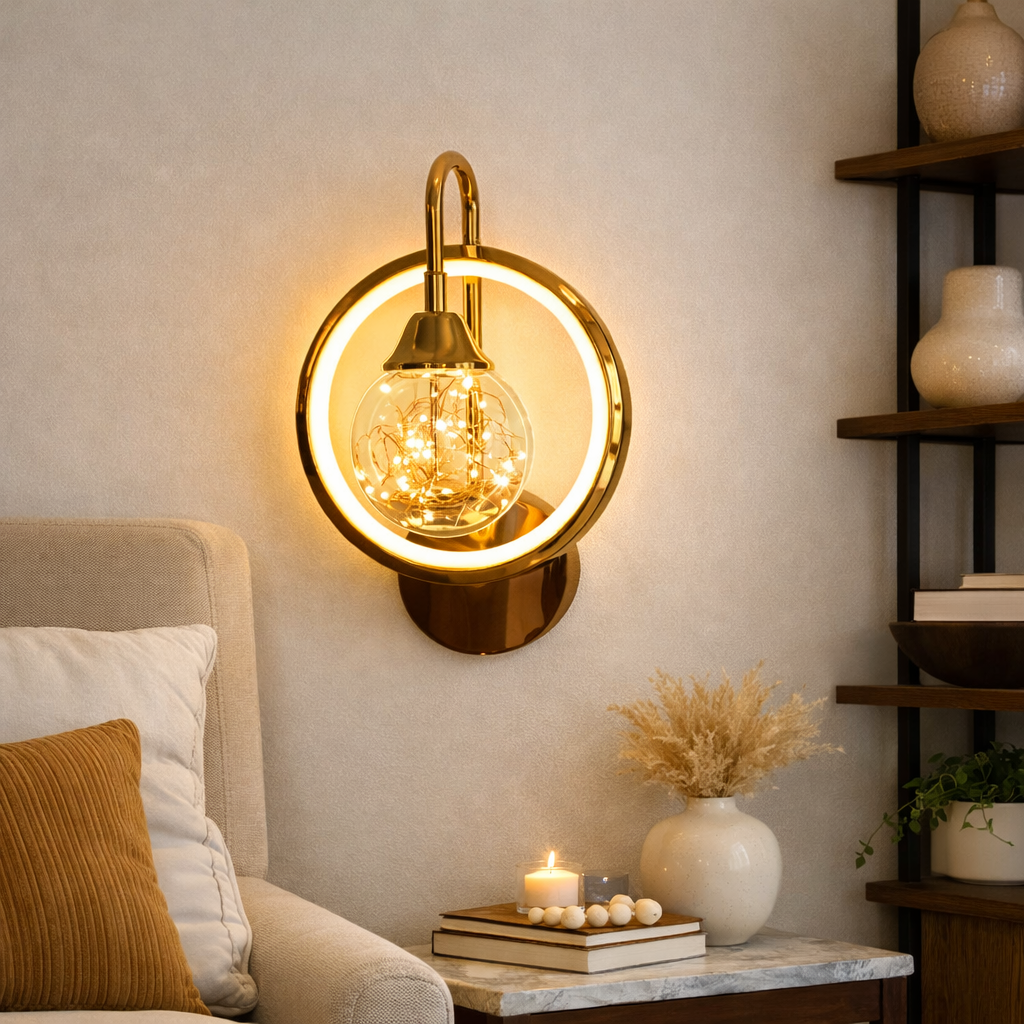 ORBIT BULB WALL LIGHT