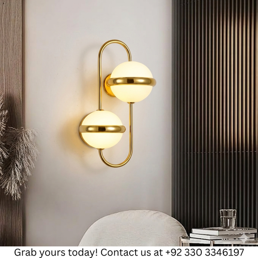 TWIN GLOW BEDSIDE WALL LIGHT