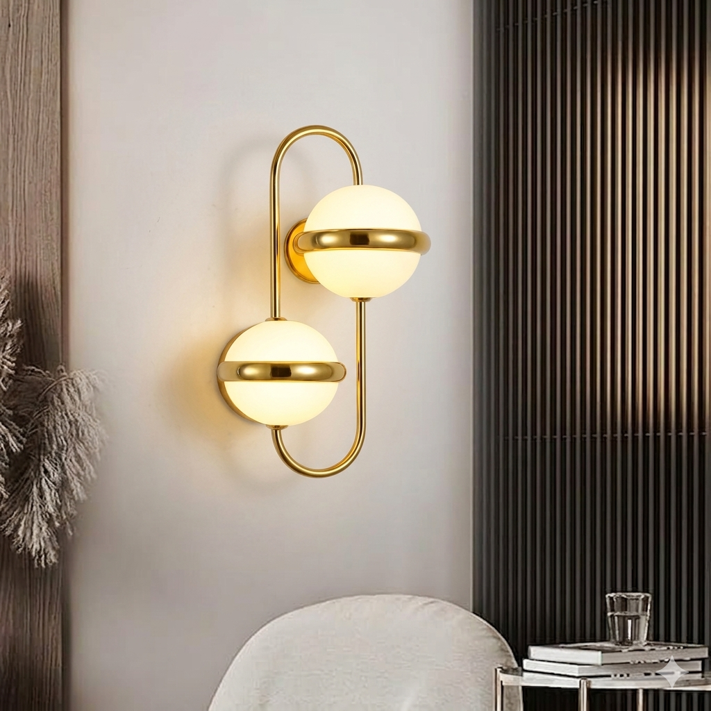 TWIN GLOW BEDSIDE WALL LIGHT