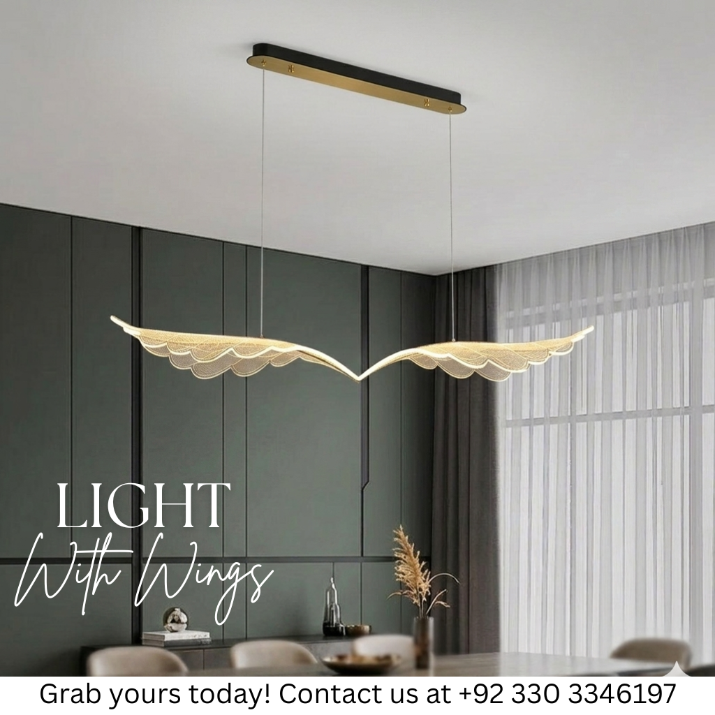 WING DESIGN PENDANT LIGHT