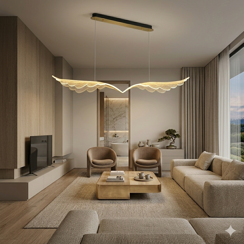 WING DESIGN PENDANT LIGHT