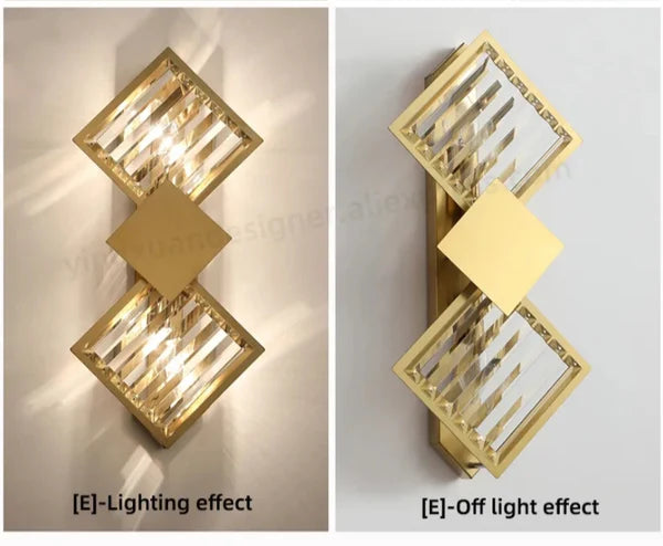 DIAMOND GLEAM LUXURY WALL LIGHT