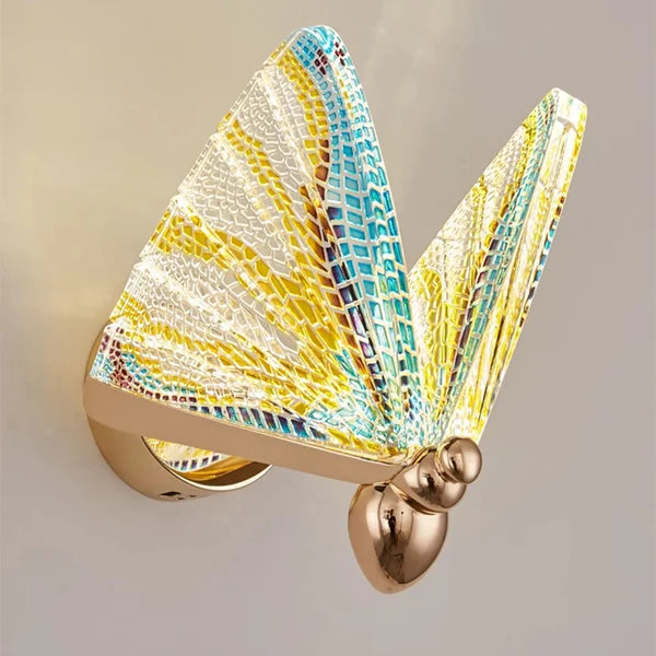 BEAUTIFUL BUTTERFLY WALL SCONCE