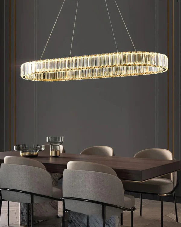 OVAL LUXE CHANDELIER