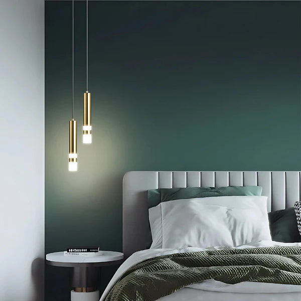 ACRYLIC LONG TUBE HANGING LIGHT