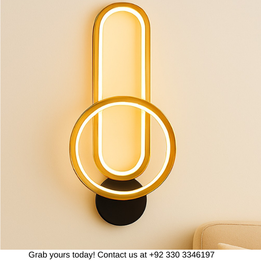 MODERN ROUND WALL LIGHT - WALL LAMP