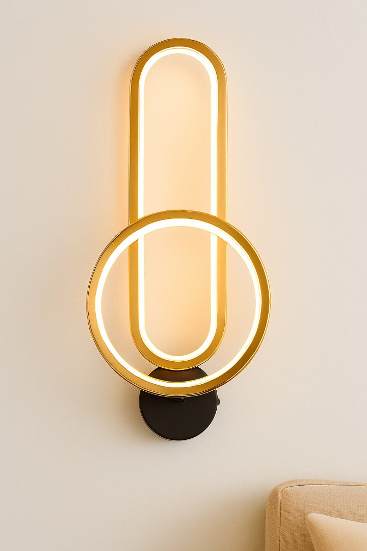 MODERN ROUND WALL LIGHT - WALL LAMP